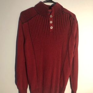 Red Carbon Sweater